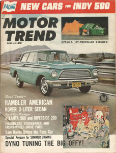 MOTOR TREND 1962 JUNE - ARFONS, INDY, RIVERSIDE, ZINK
